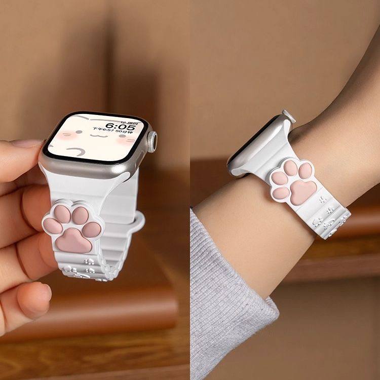 بند اپل واچ مگنتی سیلیکونی پنجه